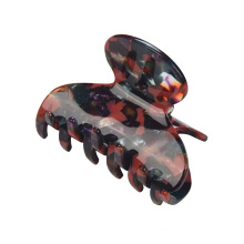 Marble resin hair claw clips for daily wear